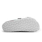 Minfot Softstep Sandaler Dam Biosandal 2-remmar Tropical Glow Vit
