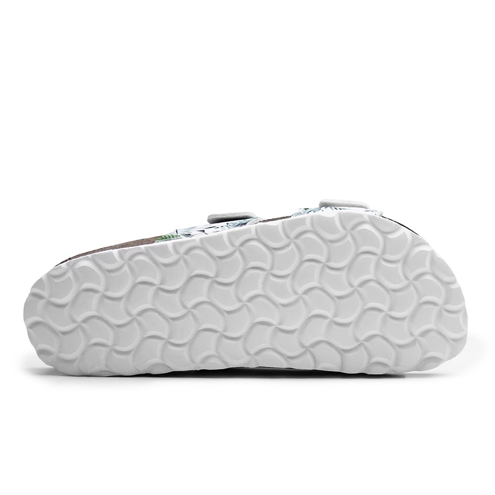 Minfot Sandaler Softstep Tropical Glow Vit