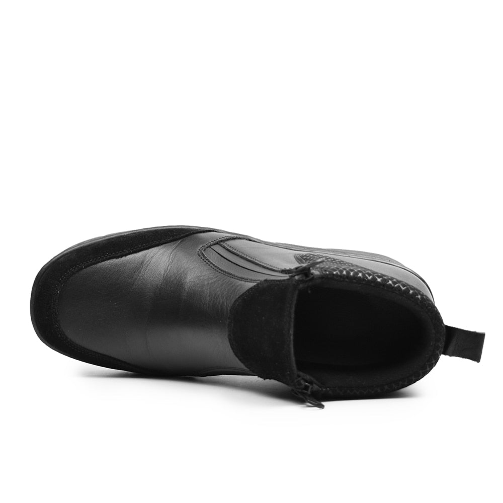 Minfot Hilma Boots med Dragkedja TEX-membran Svart