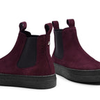 Minfot Chelsea-bootsit Visby Mokka Bordeaux