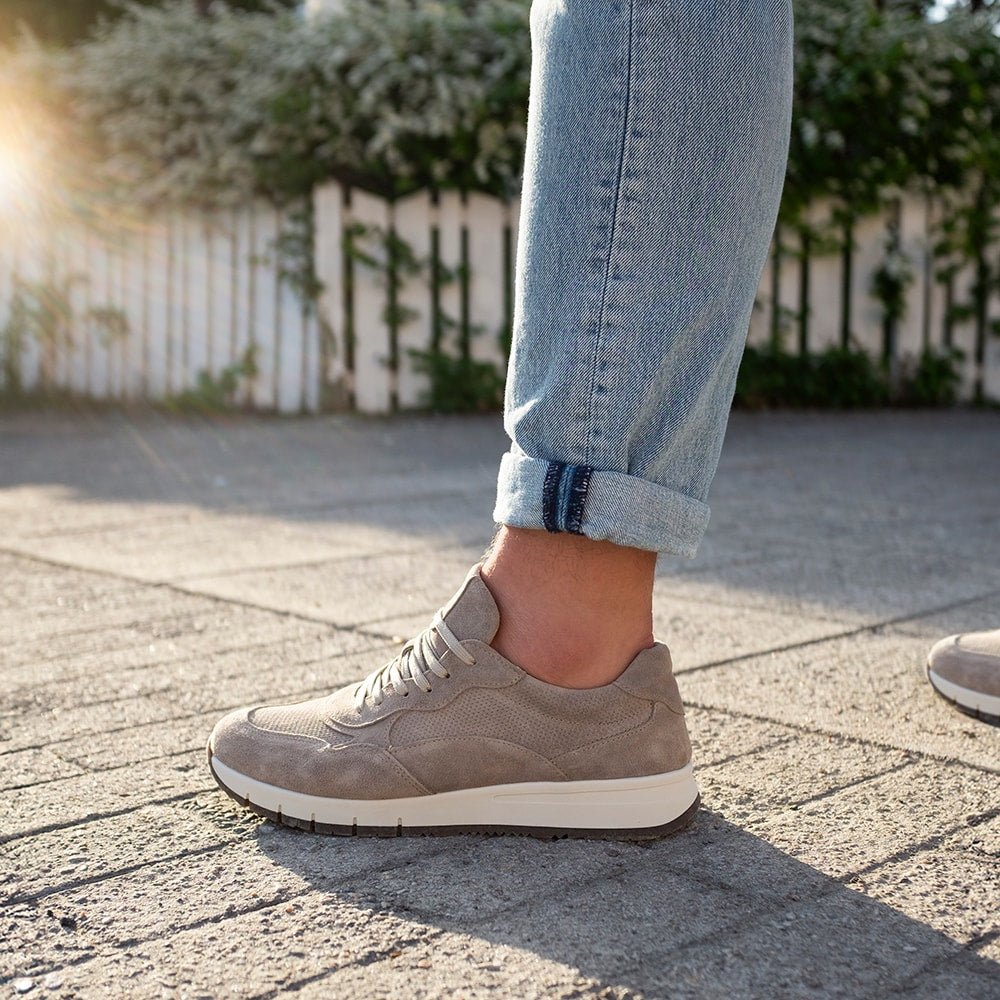 Minfot Street Sneaker Stone Herr