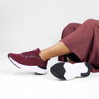 Minfot Move Tennari Naisten Mesh Bordeaux