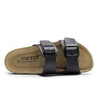 Minfot Softstep Sandaler Dam Biosandal 2-remmar Svart