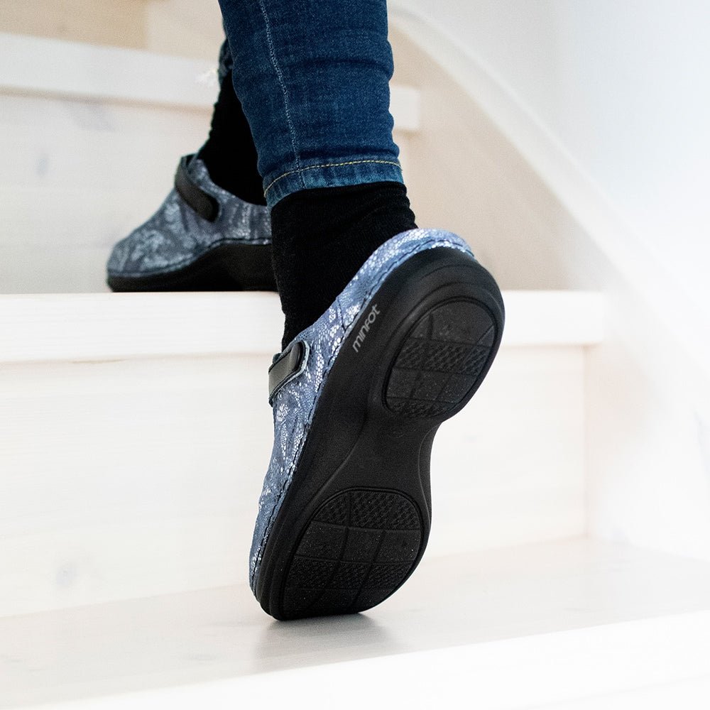 Minfot Arbetssko Mjuk Mosaik Svart