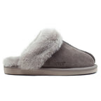 Minfot Lampaannahkatossut Slip on Duved pohjalla Stone