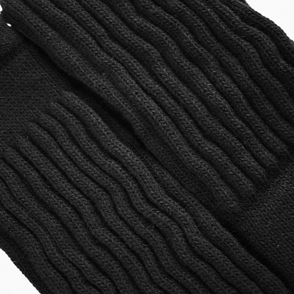 Minfot Benvärmare Ullmix Svart 1-pack