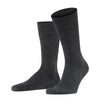Falke Sensitive Berlin Strumpor Hem Grå Melange 1-pack