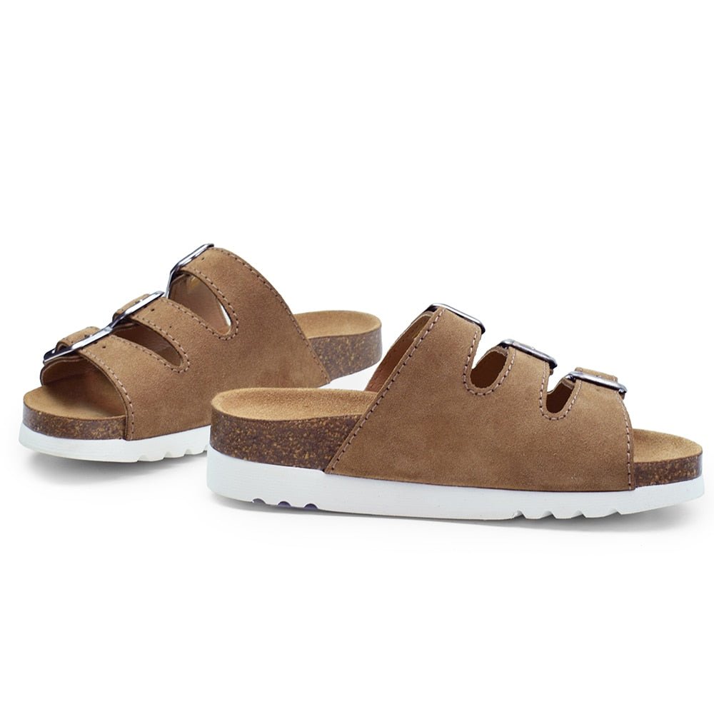 Scholl Sandaler Rio Bioprint AD Dam Mocka Ljusbrun