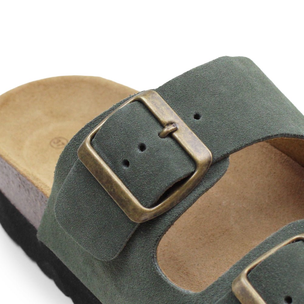 Minfot Moa Sandaler Dam Bio Mocka Grön