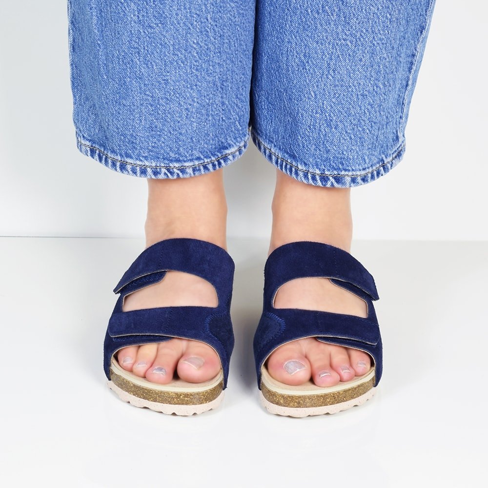 Minfot Hallux Valgus Sandaler Dam Primo Soft Navy