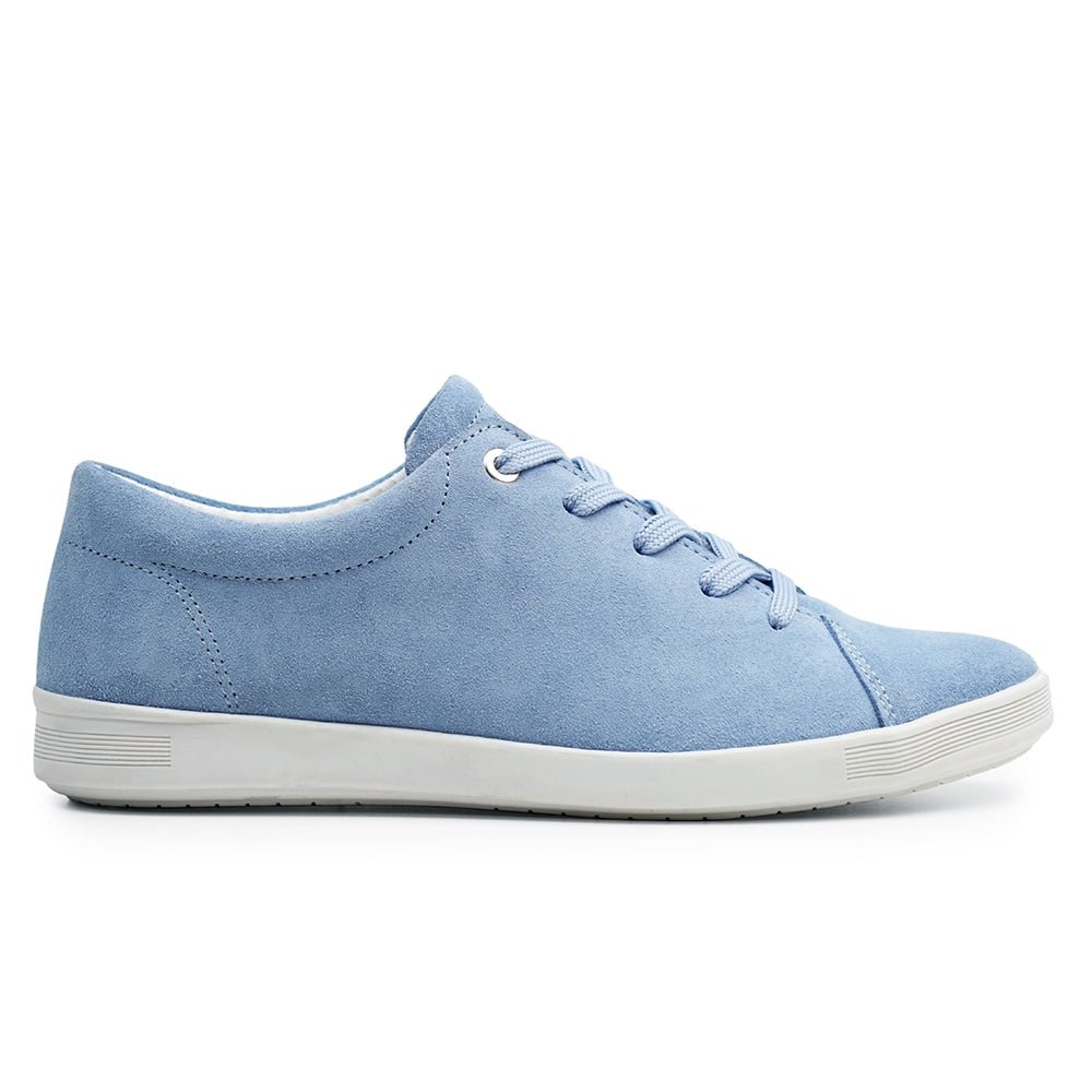 Minfot Aveny Sneaker Dam Mocka Ljusblå