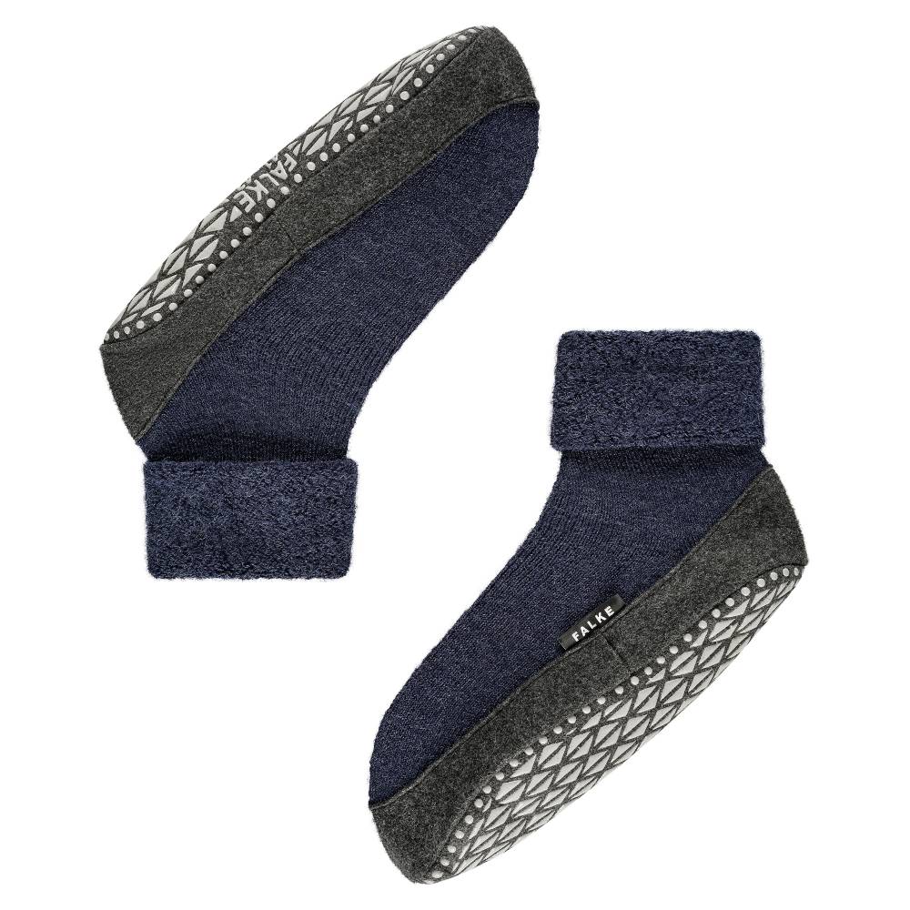 Falke Cosyshoe Slippers Herr Ull Mörkblå