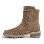 Minfot Jolie Boots med Gummiklack Zip Aquastop-TEX Stone