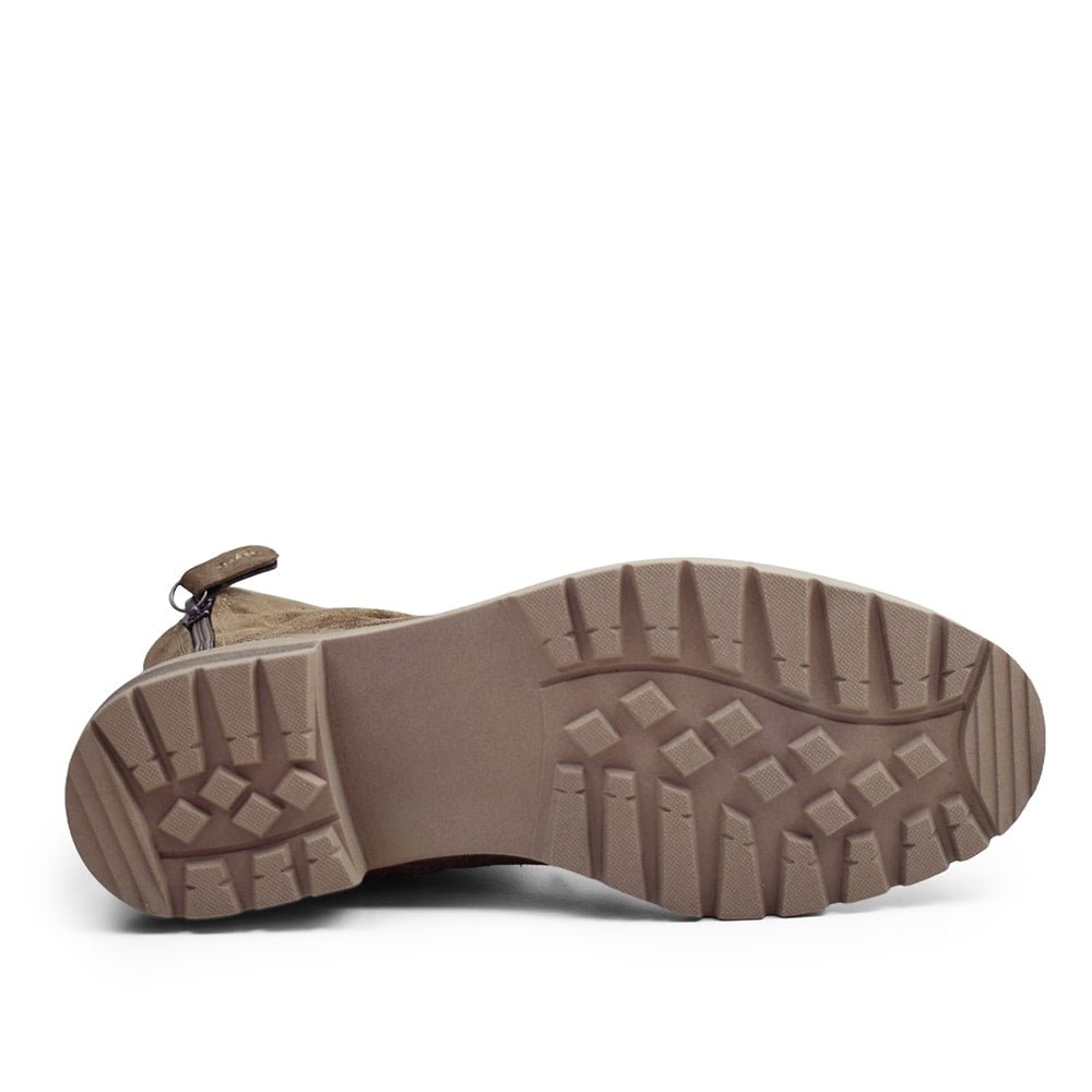 Minfot Jolie Boots med Gummiklack Zip Aquastop-TEX Stone