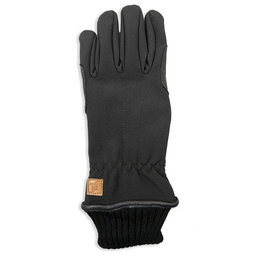 Börjesson Handskar Dam Soft Shell Skinn Stensund Svart