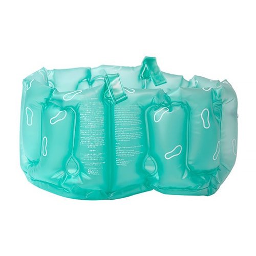 Bosign Uppblåsbart fotbad Aqua Grön