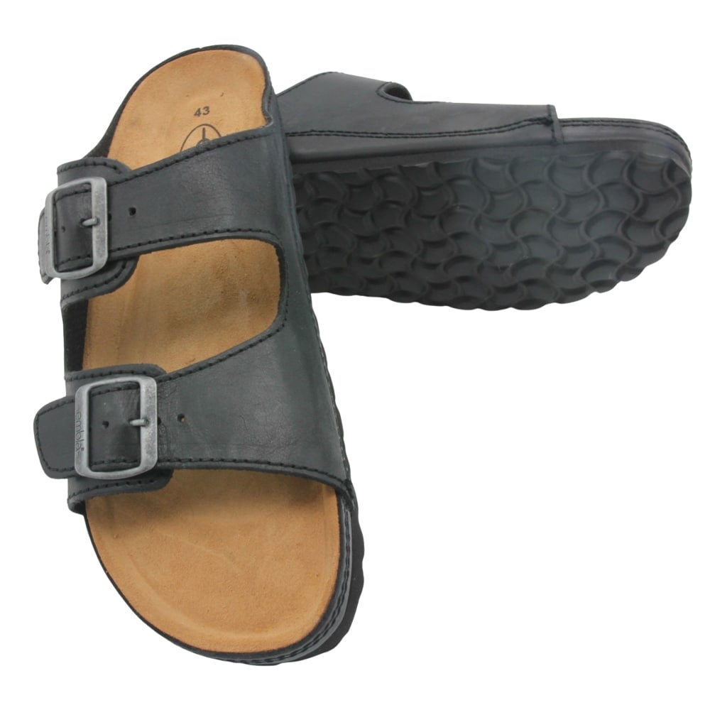 Embla Hälsoskor Herrsandal Daniel Airbed Svart