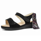 Suave Sandaler Dam Extra Bred Black Tenn