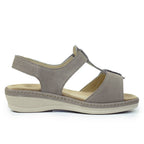 Suave Sandaler Dam Extra Bred Mocka Beige Tenn