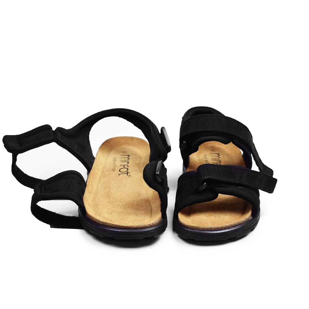 Minfot Sandaler Flex Svart Mocka