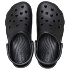 Crocs Classic Clog Hearts Cut Out Black