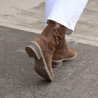 Minfot Jolie Boots med Gummiklack Zip Aquastop-TEX Stone