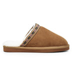 Minfot Lampaannahkatossut Slip on Myre pohjalla Chestnut