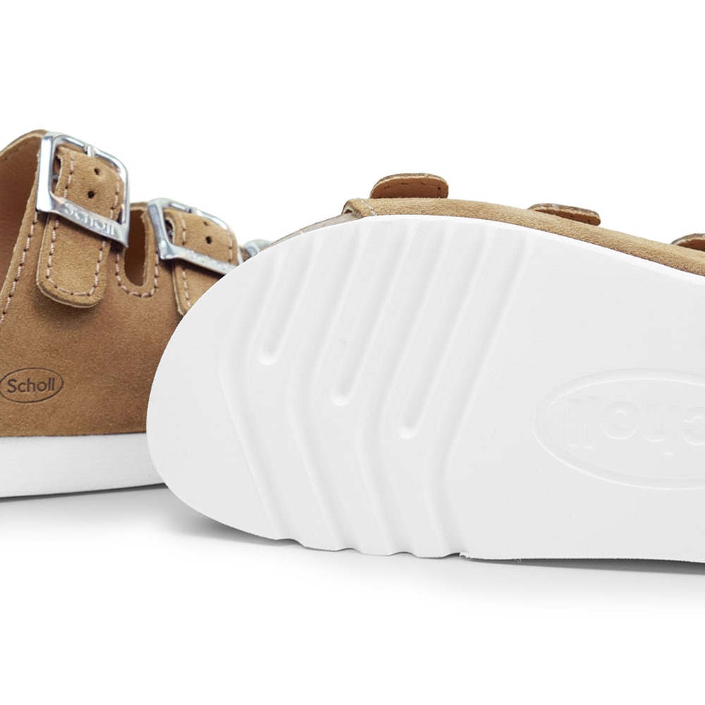 Scholl Sandaler Rio Bioprint AD Dam Mocka Ljusbrun