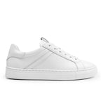 Minfot Comfort Sneakers Dam Skinn Vit