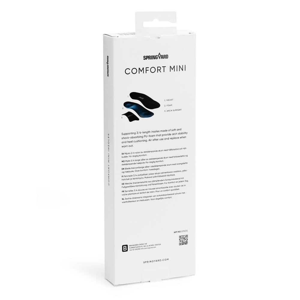 Springyard 3/4 Skoinlägg Comfort Mini