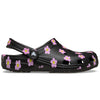 Crocs Classic Flower Clog Unisex Black