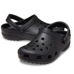 Crocs Classic Clog Hearts Cut Out Black