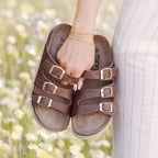 Minfot Upstep Lux Sandaler Dam Brun