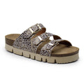 Minfot Upstep Lux Sandaler Dam Leopard Beige