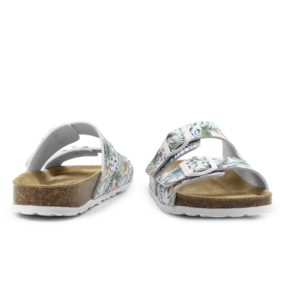 Minfot Sandaler Softstep Tropical Glow Vit