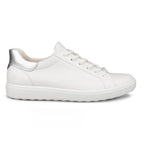 ECCO Sneakers Soft 7 Dam White Silver