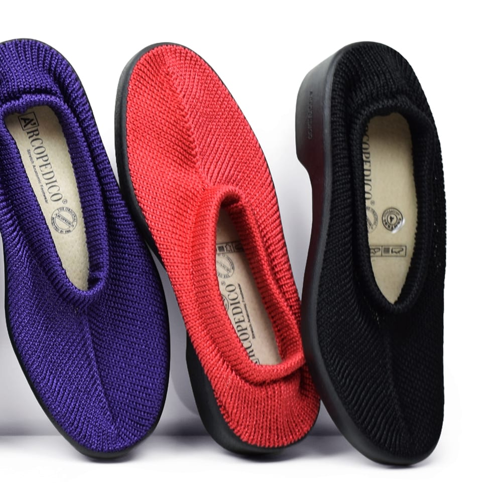 Arcopedico Steps Tygskor Svart