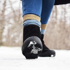Minfot Curling-bootsit Lund Mokka Musta