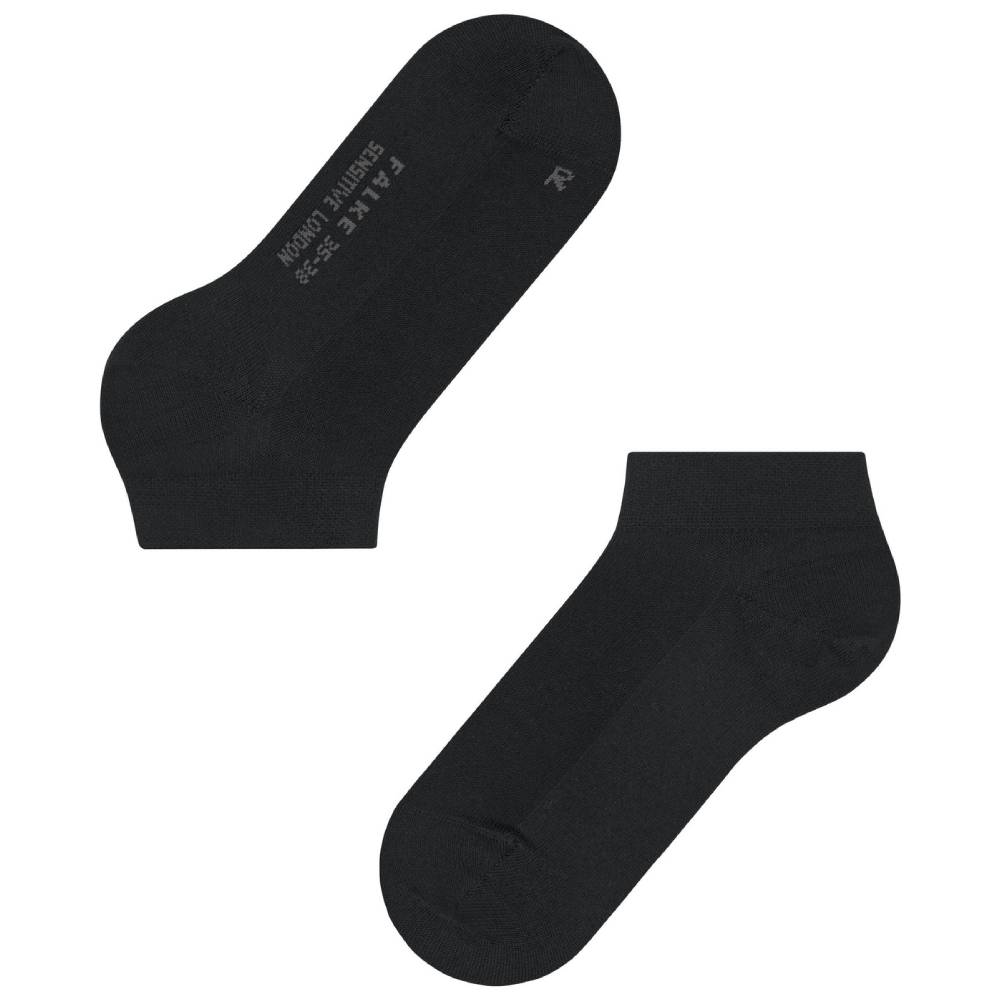 Falke Sensitive London Strumpor Sneaker Dam Svart 1-pack