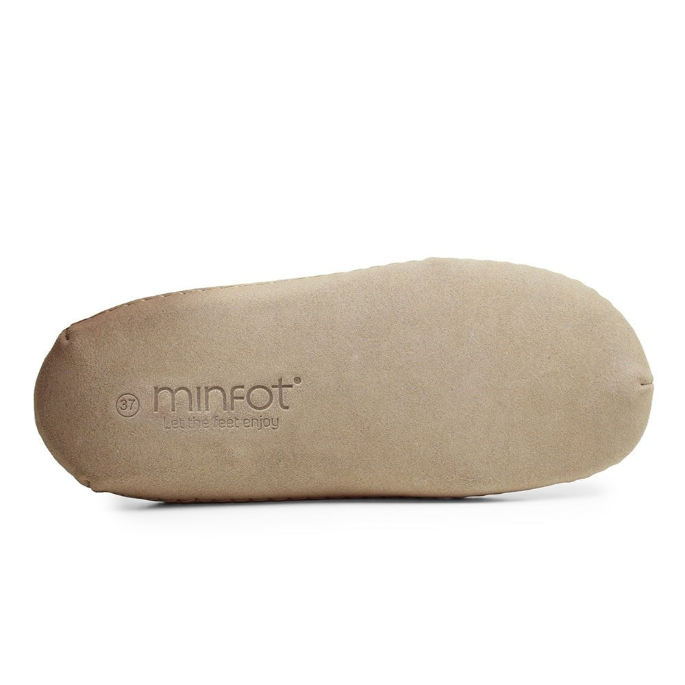 Minfot Cabin Tofflor Unisex Ull Brun