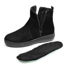 Minfot Dubbskor Idre Mocka Ull Svart