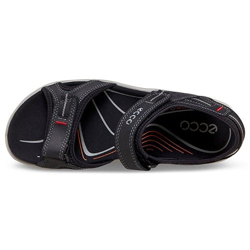 ECCO Sandal Herr Offroad Black Oil Nubuck