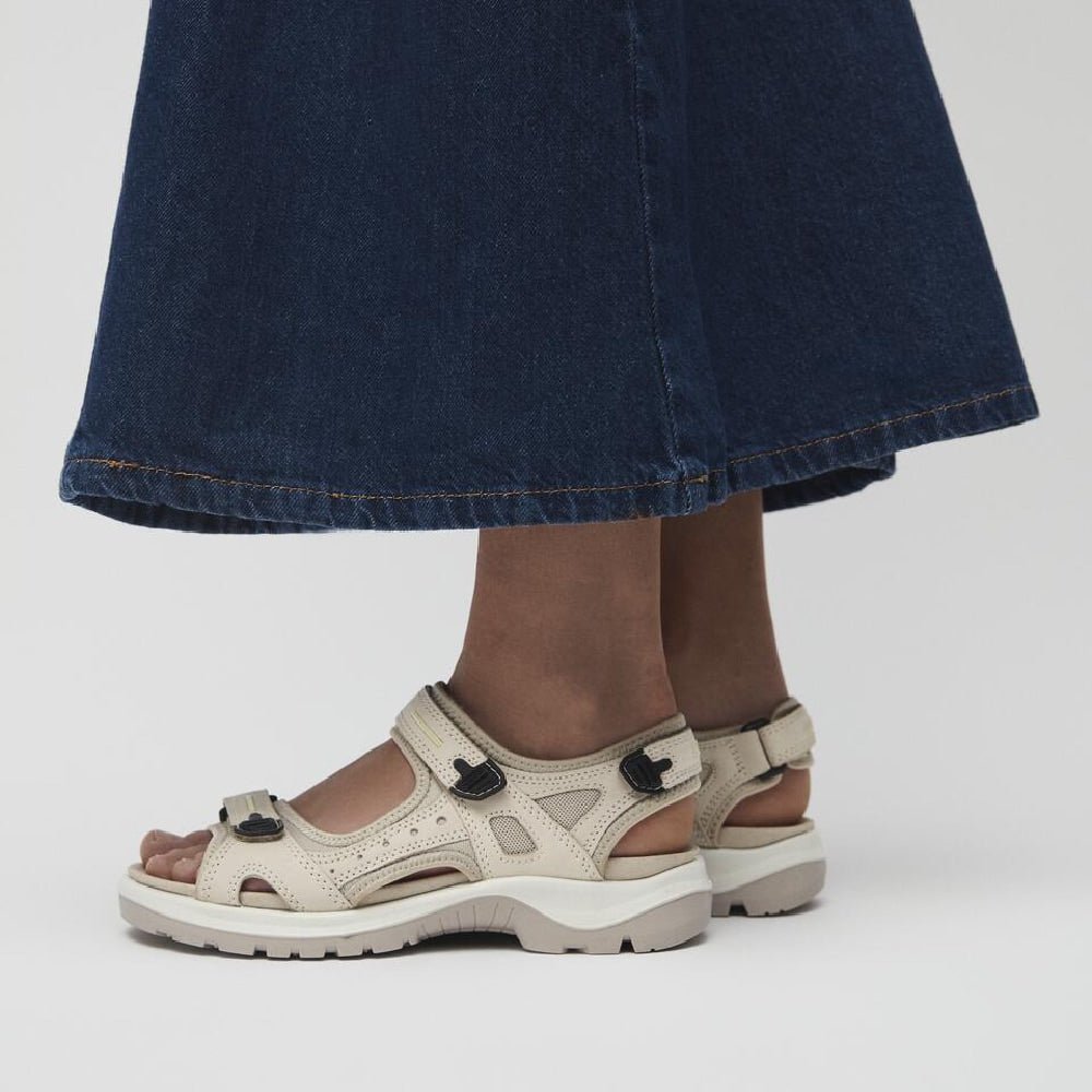 ECCO Sandal Dam Offroad Limestone Yabuck Yak