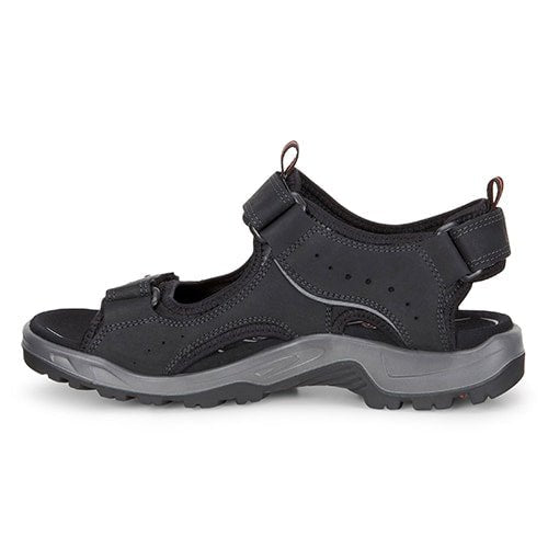 ECCO Sandal Herr Offroad Black Oil Nubuck