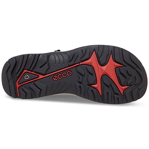 ECCO Sandal Herr Offroad Black Oil Nubuck
