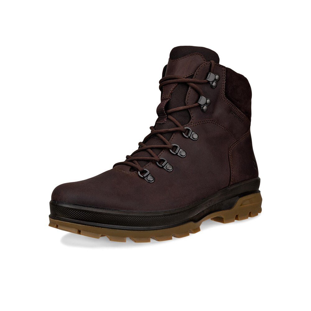ECCO Rugged Track Vattentäta Herr Boots Coffee