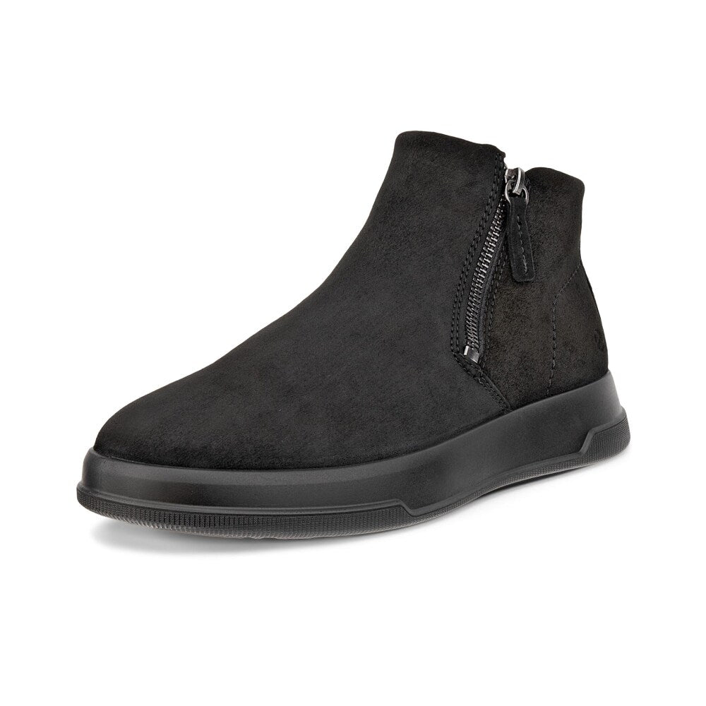 ECCO Move Zip Bootie Dam Black