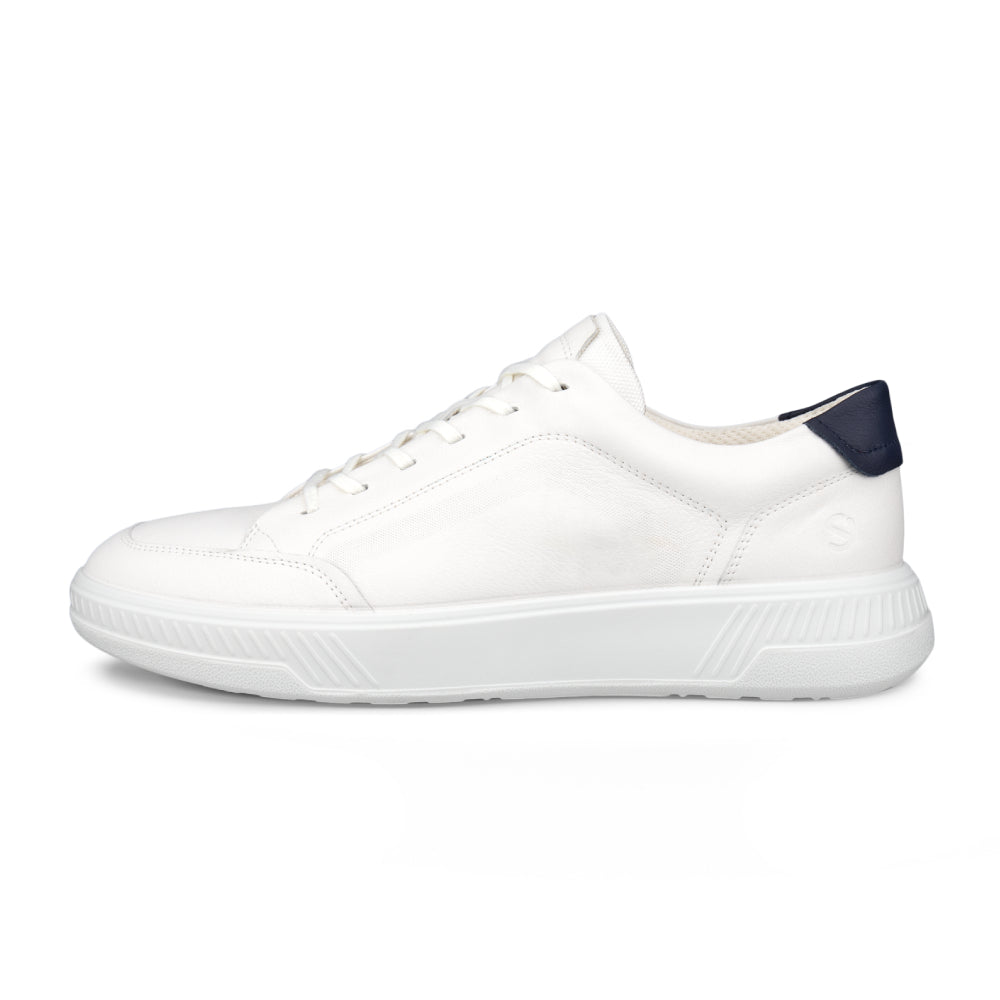 ECCO Sneaker Läder Herr Move White