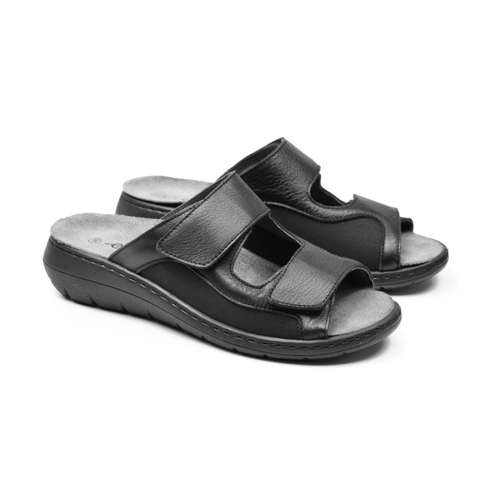 Embla Hälsoskor Sandaler Viola Ergoflex Elastisk Svart
