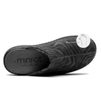 Minfot Tofflor Stretch Dam Zebra Svart